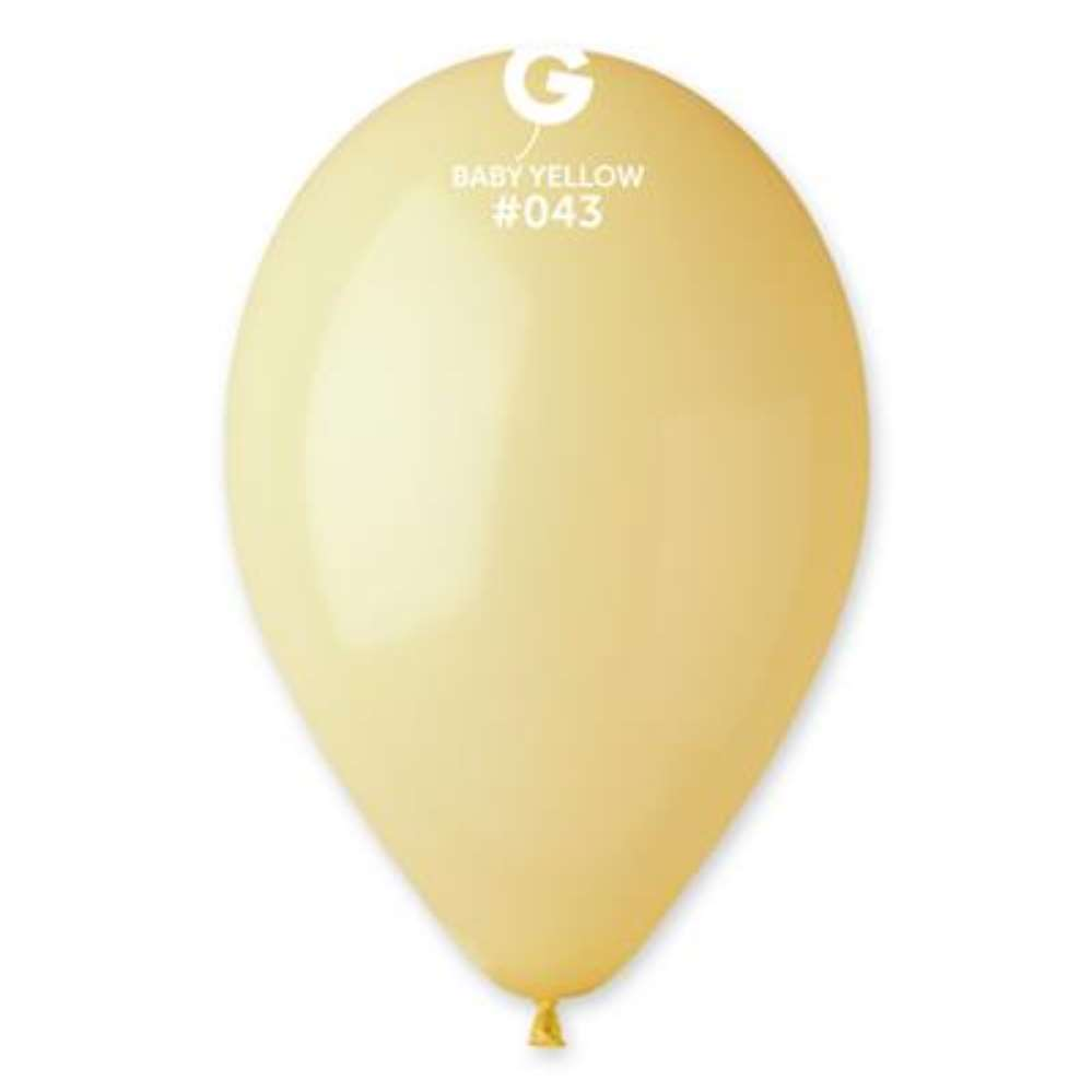 Gemar Mustard Yellow 13" Latex Balloons 50pk