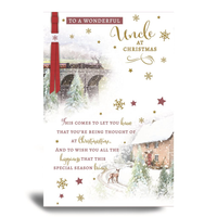 Prelude 6 Pack Cards C75 Christmas Uncle Train