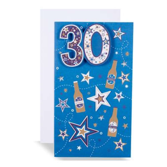 Excellence C75 Birthday Age 30 6pk