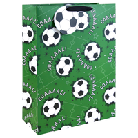 Eurowrap 6 Pack Gift Bag Footy Extra Large