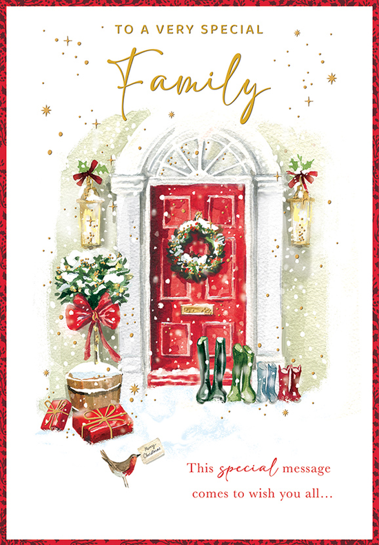 Regal 6 Pack C75 Cards Christmas To All The Family