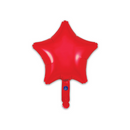 Oaktree Red Star 9" Foil Balloon (Loose)
