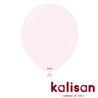 Kalisan Macaron Pale Pink 18" Latex Balloons 25pk