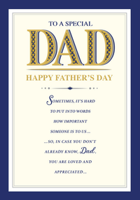 Regal 6 Pack Cards M2 Father's Day Dad