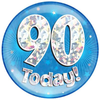 Oaktree Badge 90 Today Blue Jumbo 6