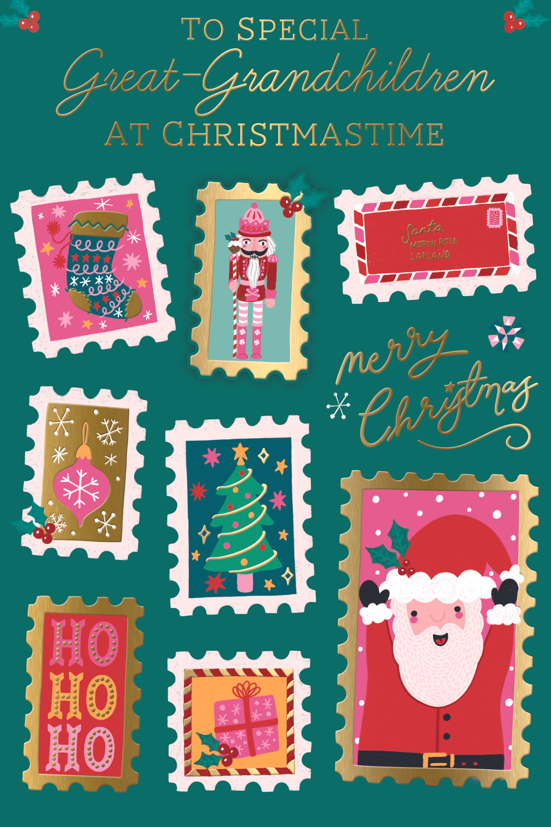 Prelude C75 Christmas Great-Grandchildren 6pk