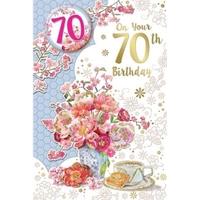 Xpress Yourself C75 Birthday Age 70 6pk