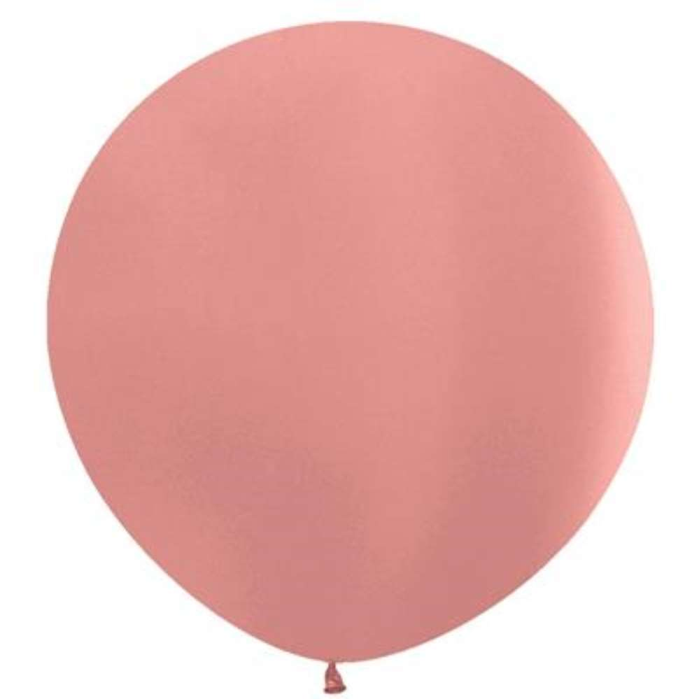 Sempertex Metallic Rose Gold 36" Latex 2pk