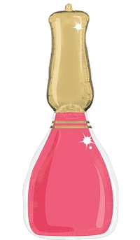 Anagram Spa Party Nail Polish 37" Foil Balloon