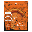 25pc Dinner Set Halloween Party