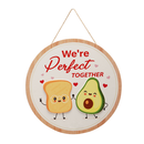 Widdop Plaque Hanging Avocado