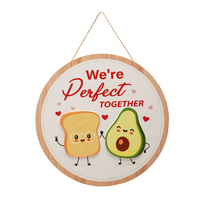 Widdop Plaque Hanging Avocado