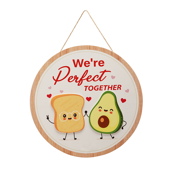 Widdop Plaque Hanging Avocado