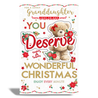 Prelude 6 Pack Cards Christmas C375 Granddaughter