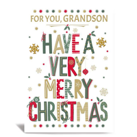 Prelude 6 Pack Cards C50 Christmas Grandson