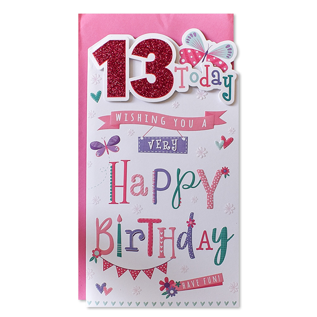 Prelude Platinum C55 Birthday Age 13 6pk
