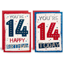 Poppyhill C50 Birthday Age 14 12pk