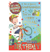 Xpress Yourself C75 Birthday Great-Grandson 6pk