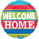 Anagram Welcome Home Stripes 18" Foil Balloon