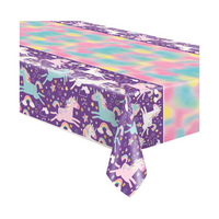 Unique Tablecover Unicorn Party 54" x 84