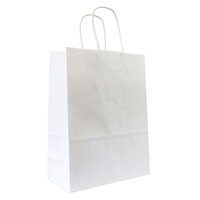 50pk Kraft Bag 240x110x310mm White