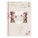 Prelude C90 Anniversary greeting cards set featuring six cards for daughters and sons-in-law, with elegant designs and heartfelt messages.