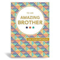 Prelude Pzazzle C50 Birthday Brother 6pk
