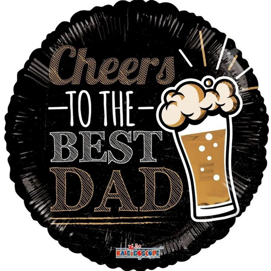Father's Day Best Dad 18" Foil Balloon
