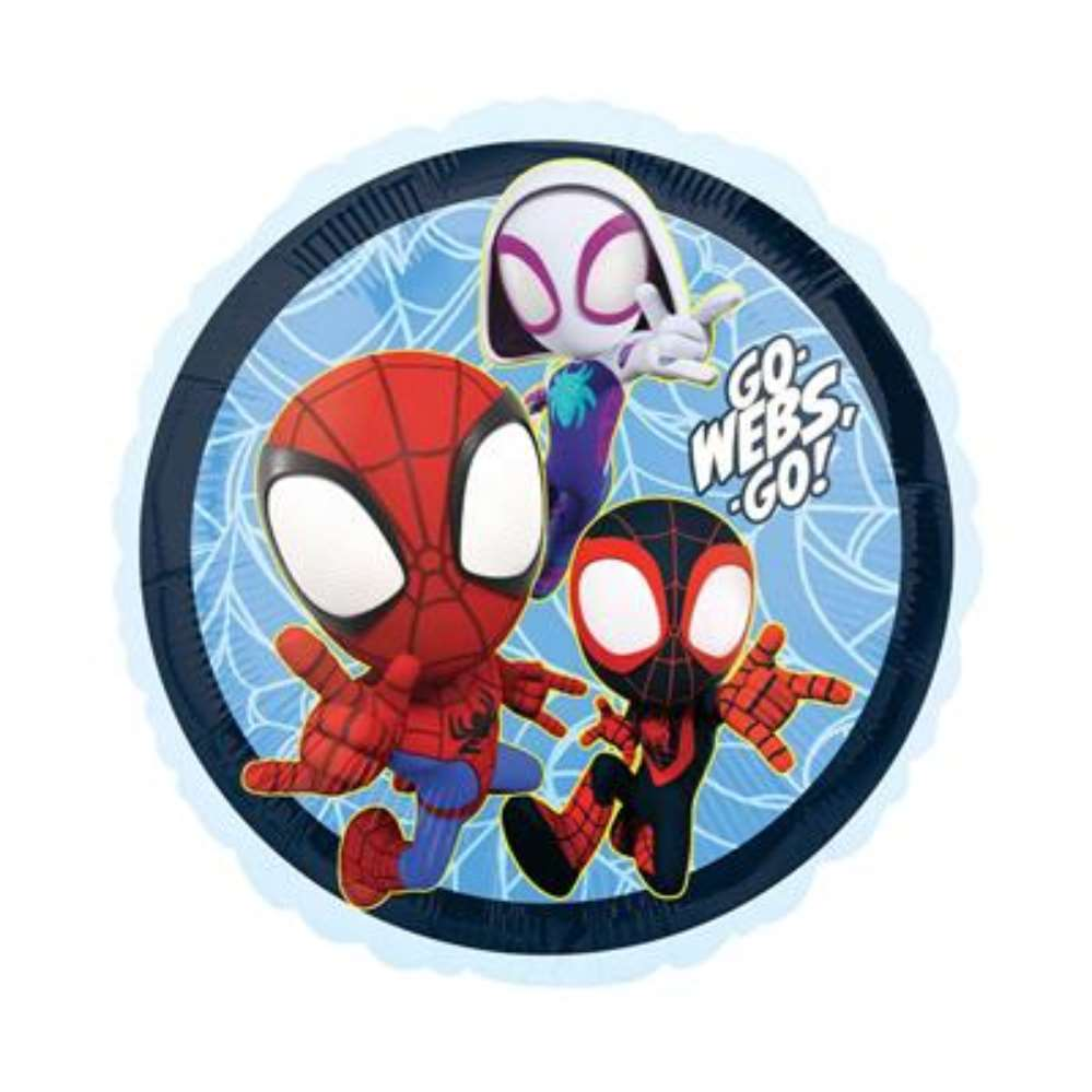 Anagram Spidey And Friends 18" Round Foil Balloon