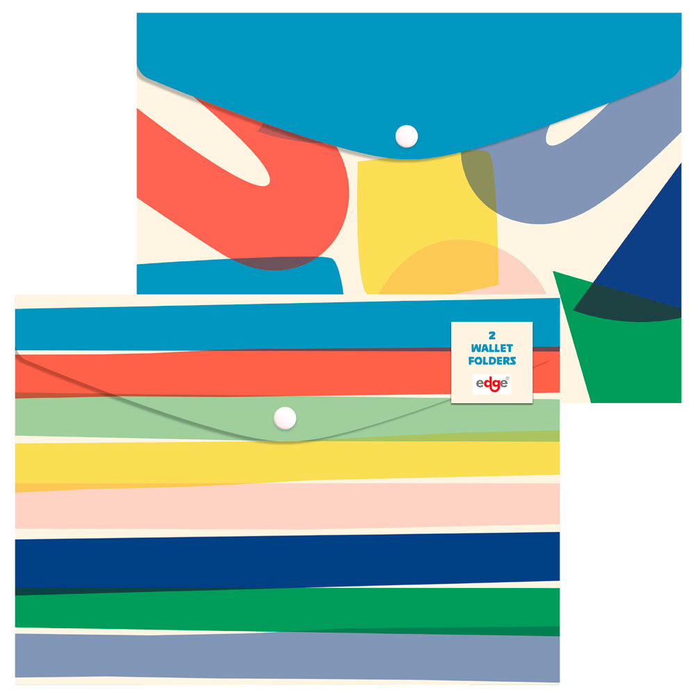 Button Wallet Big Riso (Design May Vary)