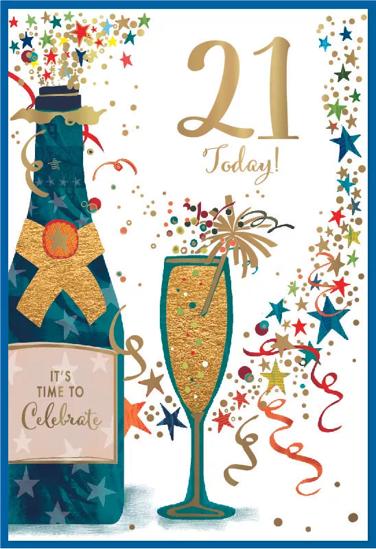 Simon Elvin C50 Birthday Age 21 6pk