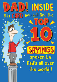 Regal 6 Pack Cards C90 Father's Day Dad