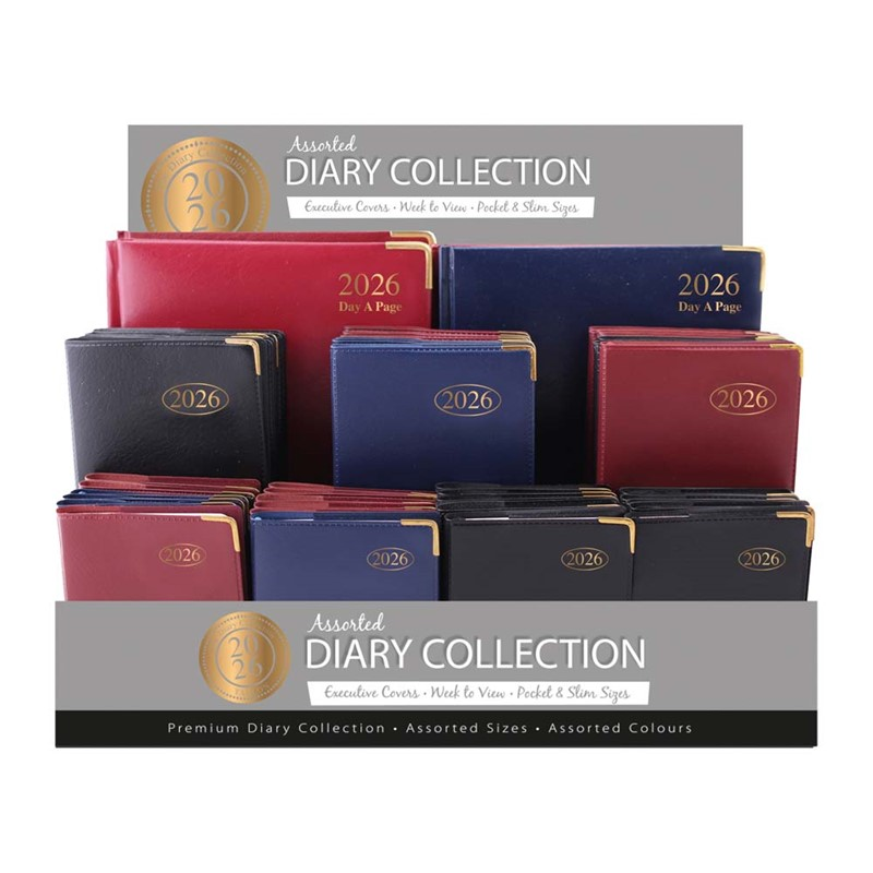 Diary A5 WTV/DAP Assorted Value Collection 2027