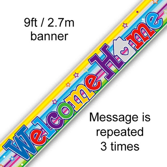 Oaktree Banner Welcome Home 9ft