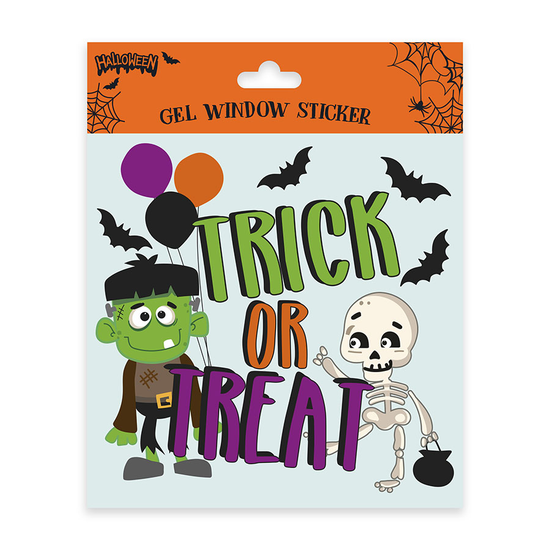 Window Stickers 7" Gel Halloween