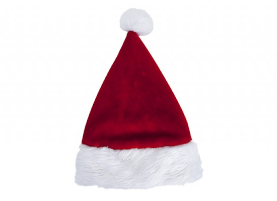 PMS International Santa Hat Plush 30x44cm
