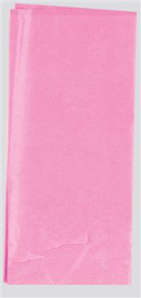 Pink County Stationery tissue paper, 50cm x 75cm, in a pack of 12, featuring crepe and shred tissue for crafts and gift wrapping.