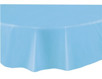 Unique Tablecover Powder Blue Round 84