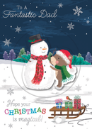 Prelude 6 Pack Cards C90 Christmas Dad