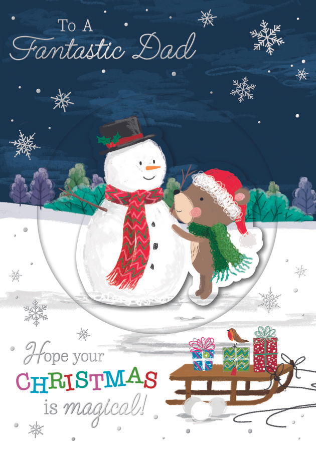 Prelude 6 Pack Cards C90 Christmas Dad