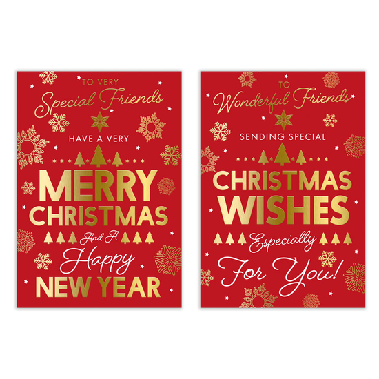 Poppyhill 12 Pack Cards C50 Christmas Friends