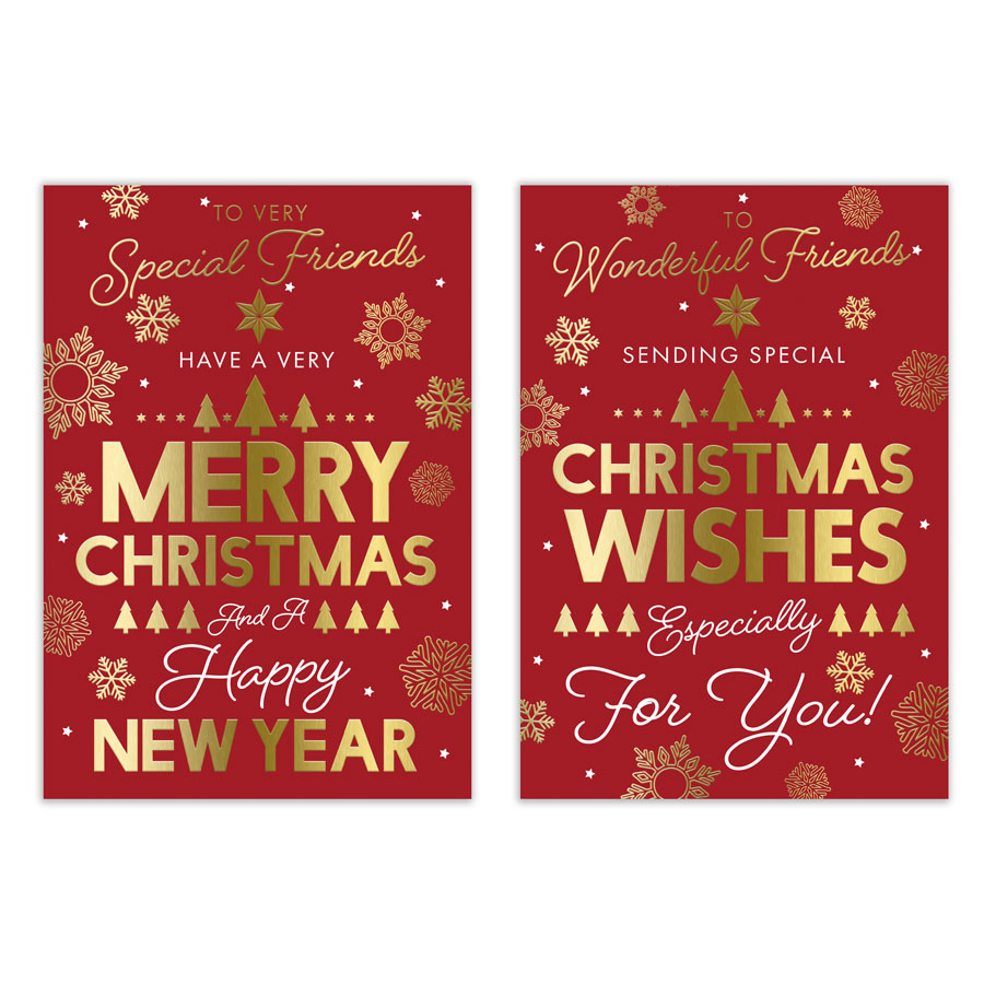 Poppyhill 12 Pack Cards C50 Christmas Friends