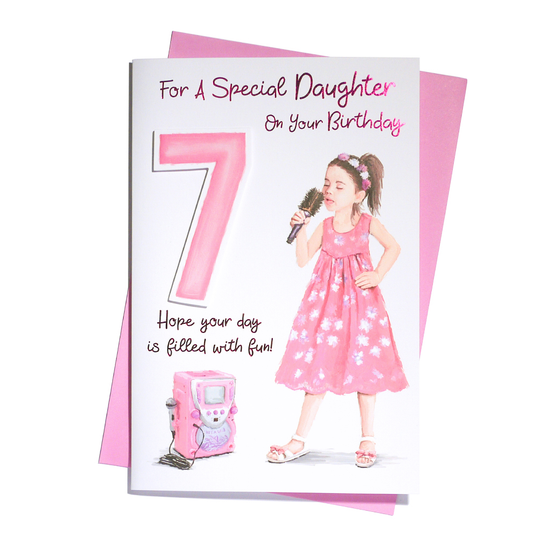 Prelude C75 Birthday Age 7 Daughter 6pk