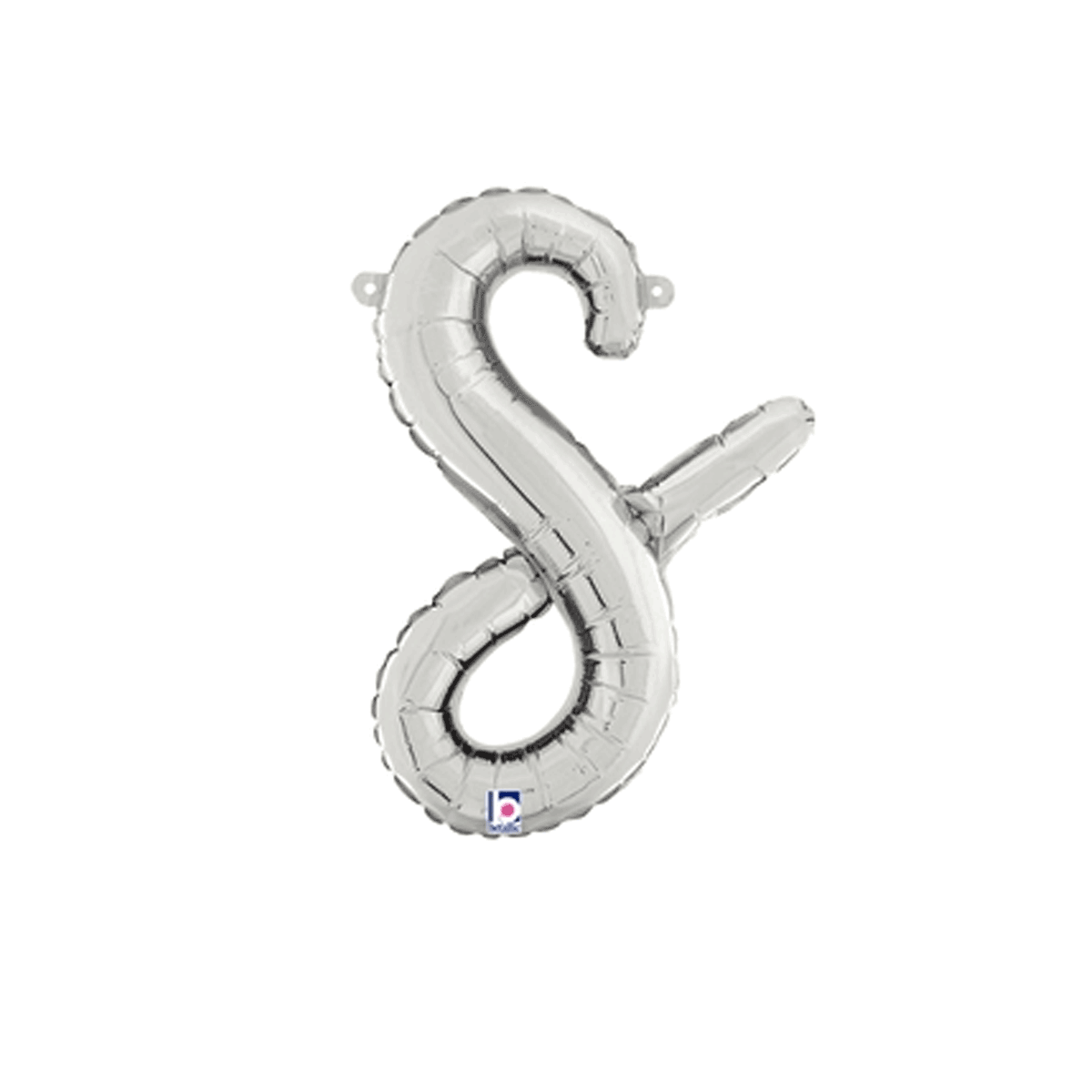 Grabo Foil Balloon Silver 14" Letter S