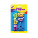 6 Sharpeners Novelty Fun