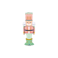 Christmas Pastel Nutcracker 14" Mini Foil Balloon