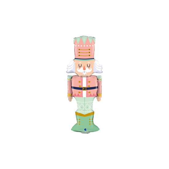 Christmas Pastel Nutcracker 14" Mini Foil Balloon