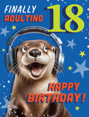 Regal 6 Pack Cards 8x6 Birthday Age 18