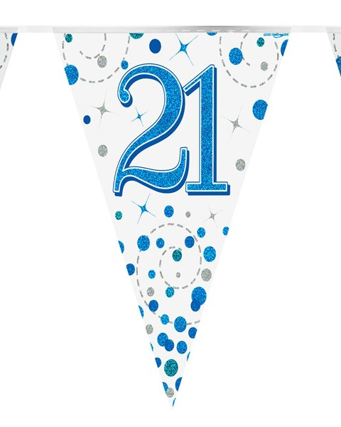 Oaktree Bunting Sparkling Fizz Age 21 Blue 3.9M