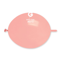 Gemar 100 Pack Latex Balloons Glink Baby Pink 6